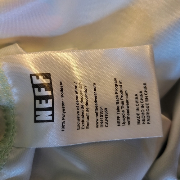 Neff Blue Swim Trunks with Yellow Duck Print - Picture 7 of 11